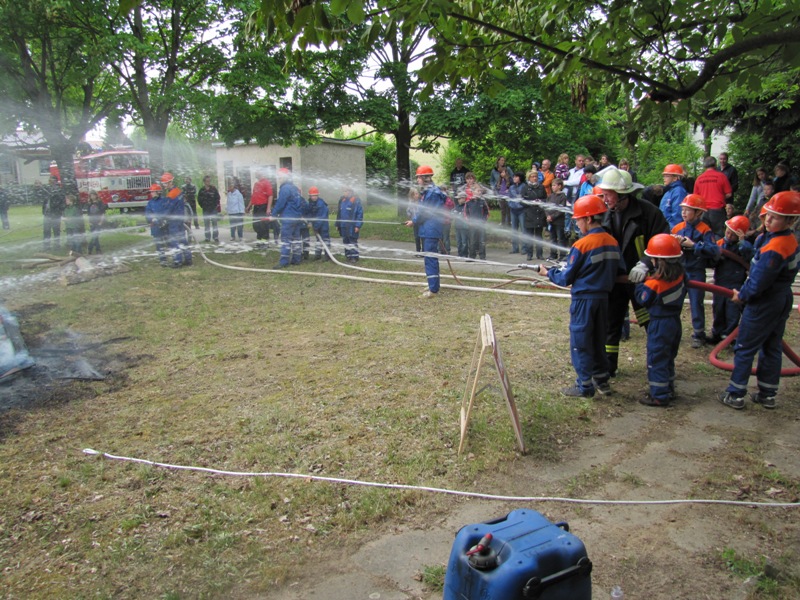 Einsatz der Jugendfeuerwehren