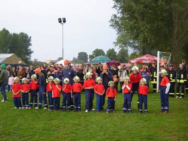 Feuerwehr "Wirbelwind" am Start