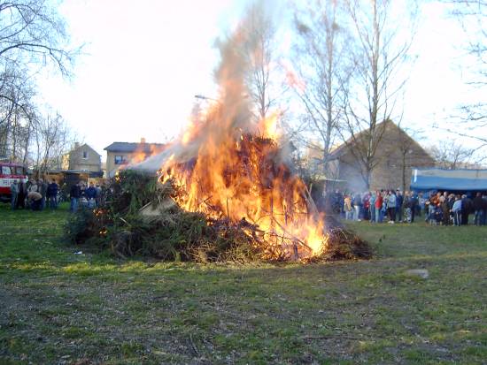 Das Feuer ist entzndet