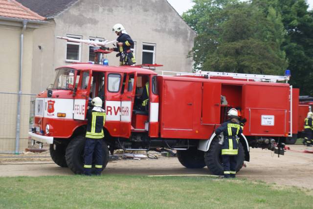 TLF wird zum Einsatz gebracht