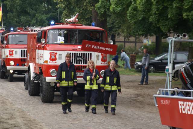 Umzug der Feuerwehren