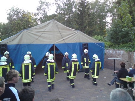 Auftritt unserer Feuerwehrfrauen