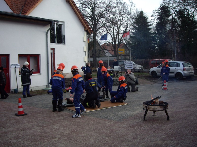 Vorfhrung unserer Jugendfeuerwehr