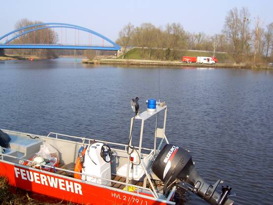 Einsatzort - Hafen Falkenrehde